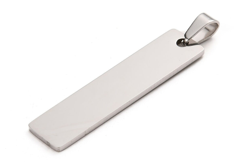 Edelstahl-Anhänger rund drehbar mit Anti-Lost oder individueller Lasergravur